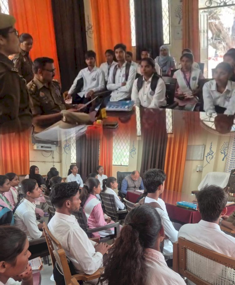 ऊंचाहार पुलिस की अनूठी पहल: 'SPEL' कार्यक्रम के तहत छात्रों ने सीखी पुलिसिंग की बारीकियां,,,, 