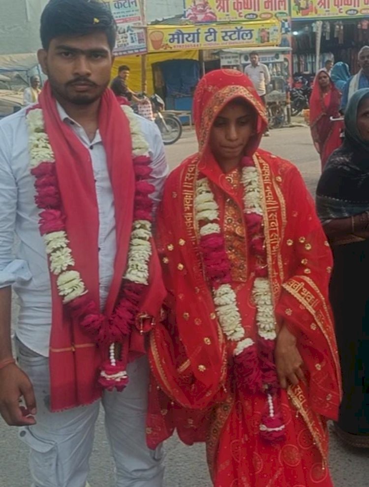 ऊंचाहार:शोषण और ब्लैकमेलिंग के आरोपों का 'सुखद अंत', थाने के बाहर मंदिर में दोनों नें लिये सात फेरे,,,? 