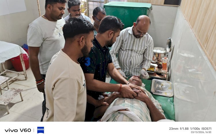 रायबरेली-हाईवे मार्ग पर बाइक फिसलने से अधेड़ गिरकर गंभीर रूप से हुआ घायल