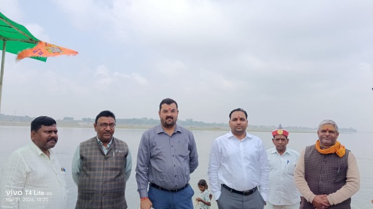 ऊंचाहार:एसडीएम ने नवरात्रि को लेखी गंगा तट की व्यवस्था दिया जरूरी निर्देश,,,