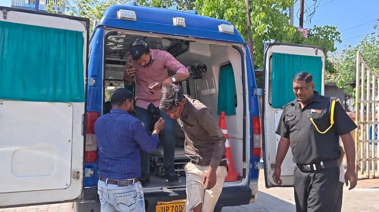 रायबरेली-अज्ञात वाहन की टक्कर से बाइक सवार घायल, हालत गंभीर