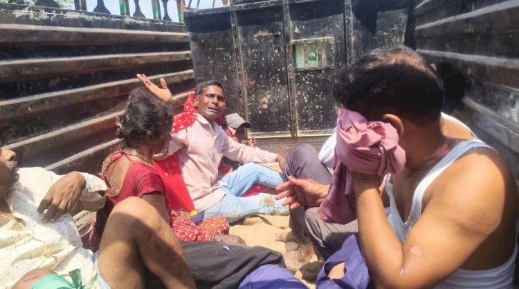 रायबरेली-डलमऊ में तेज रफ्तार ऑटो पलटा, आधा दर्जन से अधिक घायल