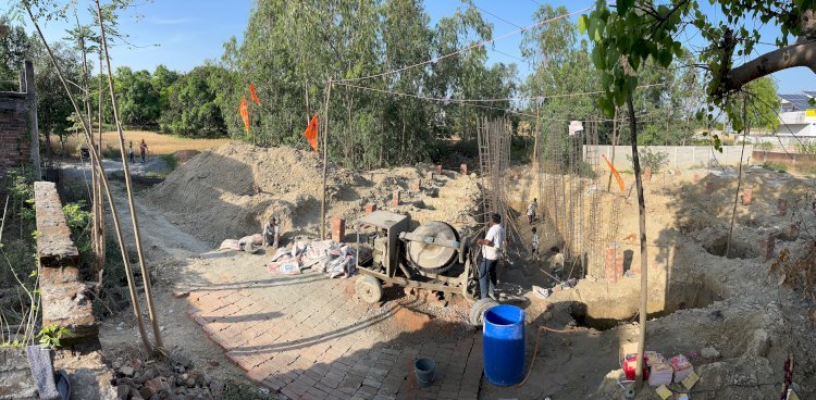 रायबरेली-आस्था की धरती पर साकार हो रहा रामधाम, जनसहयोग से गूंज रहा ‘जय श्रीराम'