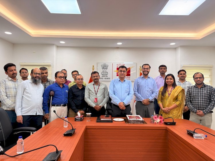 भारतीय डाक और इण्डिया पोस्ट पेमेंट्स बैंक द्वारा आयोजित ‘जनरल इंश्योरेंस सुपर धुरंधर’ अभियान में उत्कृष्ट प्रदर्शन कर उत्तर गुजरात परिक्षेत्र ने राष्ट्रीय स्तर पर बनाई सशक्त पहचान*