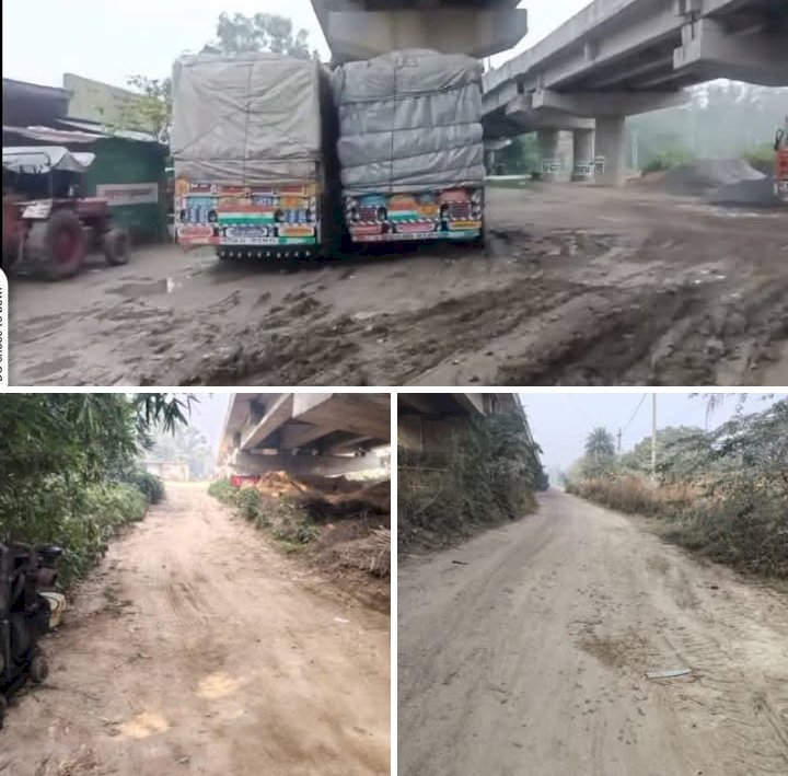 रायबरेली-आश्वासन के पश्चात अपना वादा भूला एनएचएआई, ग्रामीणों में आक्रोश, वीडियो बनाकर किया वायरल