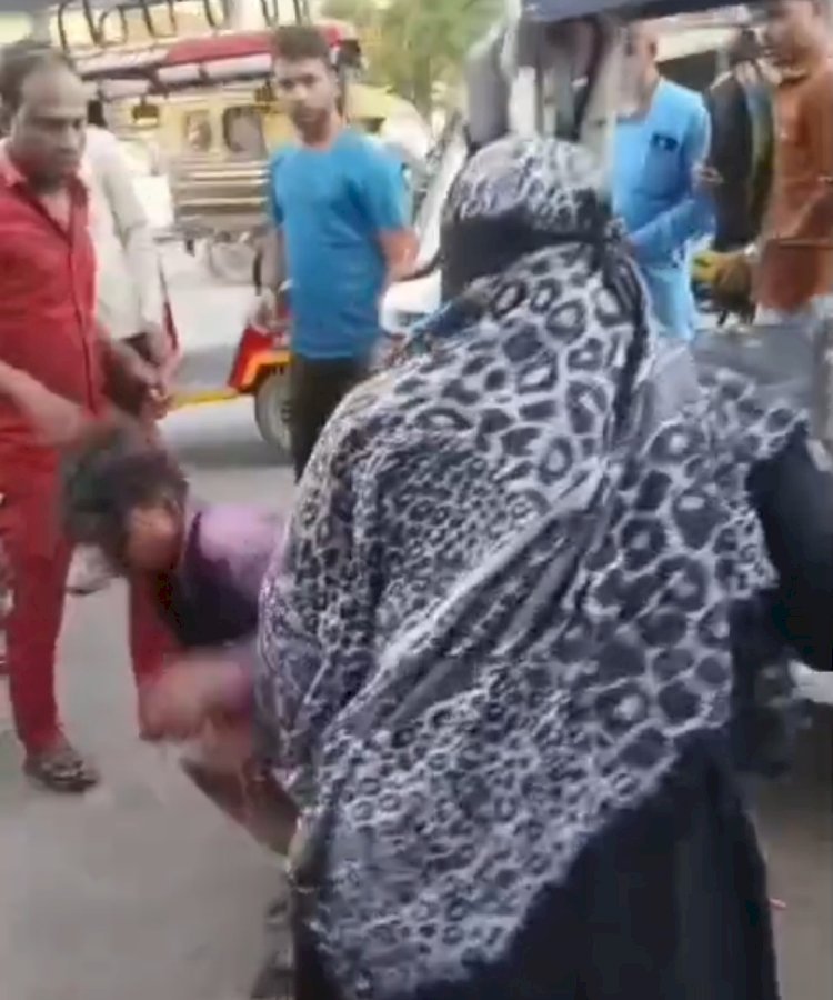 रायबरेली – महिला की खुलेआम दबंगई, सरेराह ऑटो चालक की पिटाई का वीडियो वायरल