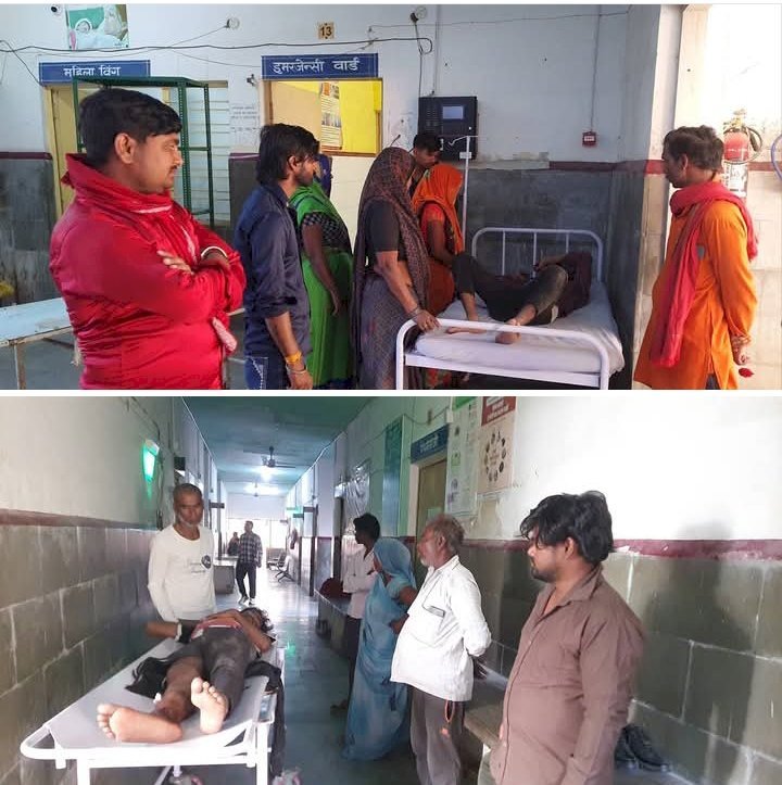 रायबरेली-दो बाइकों की भिड़न्त में तीन घायल, 2 की हालत गंभीर