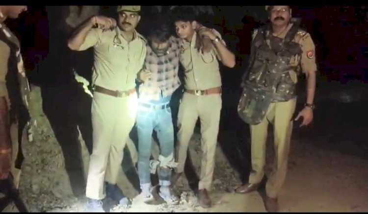 रायबरेली-50 हजार के इनमिया बदमाश से पुलिस की मुठभेड़