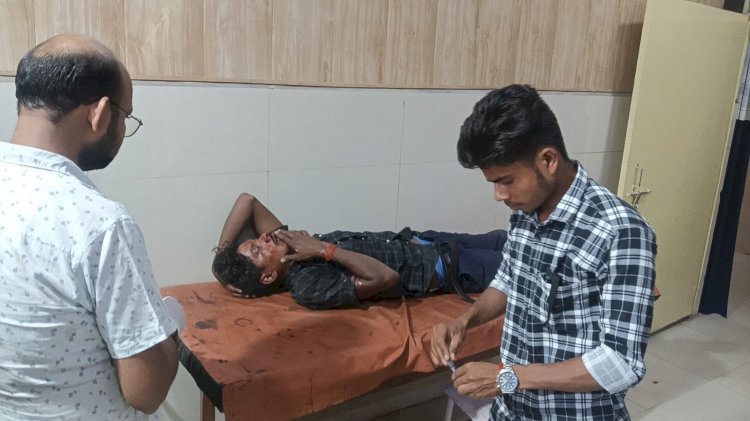 रायबरेली-गलत दिशा से आ रहे बाइक सवार ने सामने से आ रहे बाइक सवार परिवार को मारी टक्कर, हुआ घायल