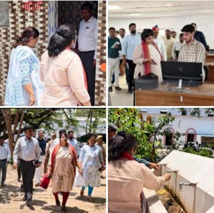 रायबरेली-डीएम ने कलेक्ट्रेट परिसर का किया निरीक्षण, व्यवस्थाएं दुरुस्त रखने के दिए निर्देश