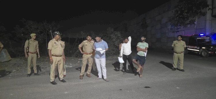 रायबरेली-अवैध खनन एवं परिवहन के विरुद्ध टास्क फोर्स द्वारा रातभर चलाया गया सघन अभियान