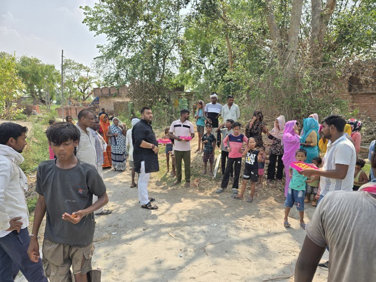 रायबरेली: भाजपा नेता अनुष्ठान सिंह जहाजी के नेतृत्व में 400 मीटर इंटरलॉकिंग मार्ग निर्माण कार्य का हुआ शुभारंभ