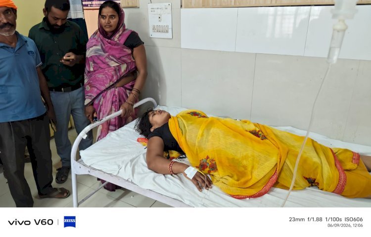 रायबरेली करंट की चपेट में आने से महिला झुलसी, सीएचसी में कराया गया उपचार