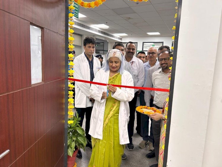 एम्स रायबरेली में गैस्ट्रोएंटरोलॉजी विभाग का हुआ शुभारंभ