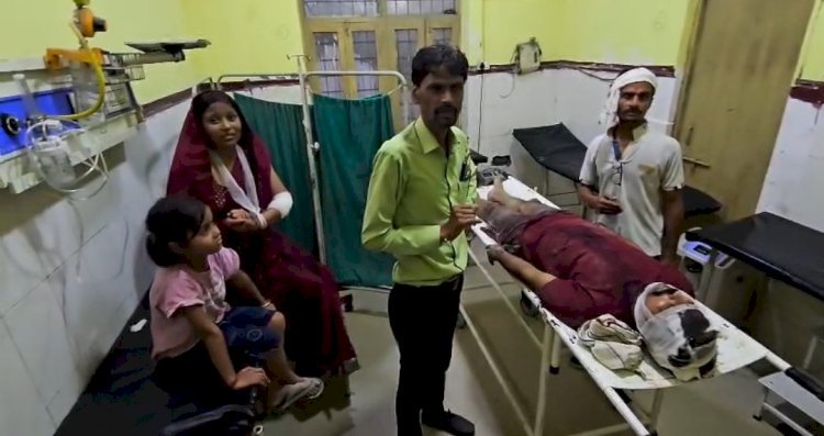रायबरेली में जमीनी विवाद में खूनी संघर्ष, पति-पत्नी समेत मासूम बच्ची घायल