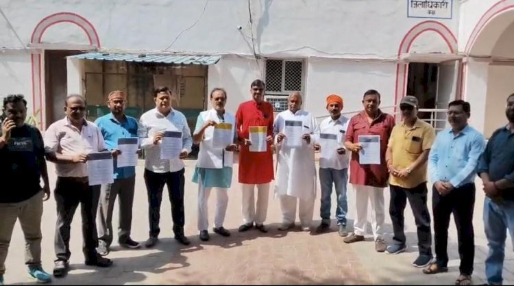 व्यापार मंडल द्वारा प्रधानमंत्री को यूपीआई पर ज्ञापन