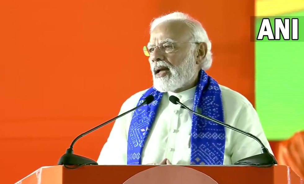 Hyderabad : BJP की विजय संकल्प सभा, PM Modi बोले- तेलंगाना के लोग समर्पण के लिए जाने जाते हैं