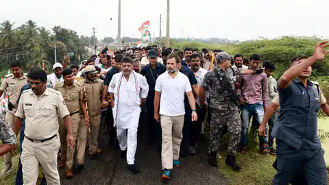 राहुल गांधी की पदयात्रा बढ़ा सकती है कर्नाटक में भाजपा की मुश्किलें, येदियुरप्पा-बोम्मई भी करेंगे दौरा