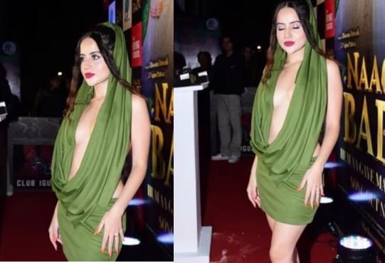 उर्फी के बैकलेस के साथ दुपट्टे वाली ड्रेस नें मचाई फिर से खलबली, ट्रोलर्स को दिया करारा जवाब