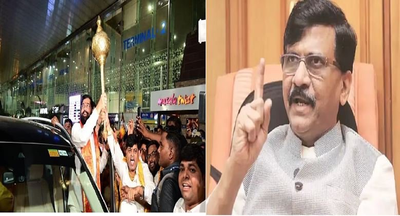 CM एकनाथ शिंदे के अयोध्या दौरे पर भड़के संजय राउत, कहा- भाजपा के कहने पर गए हैं!